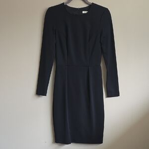 TRINA TURK Elegant Black Long Sleeve Dress Size 2 Small